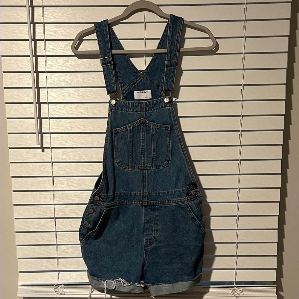 Old Navy Blue Denim Overalls
